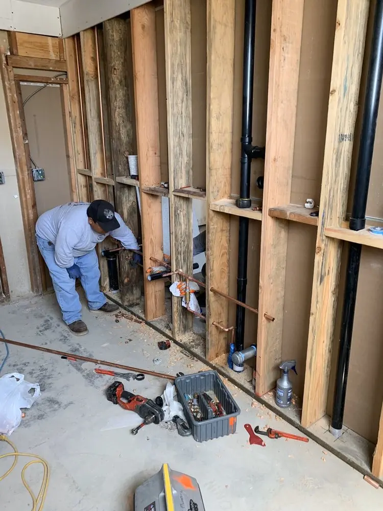 Commercial rough-in plumbing for Gas Line Repair in Town of Pecos